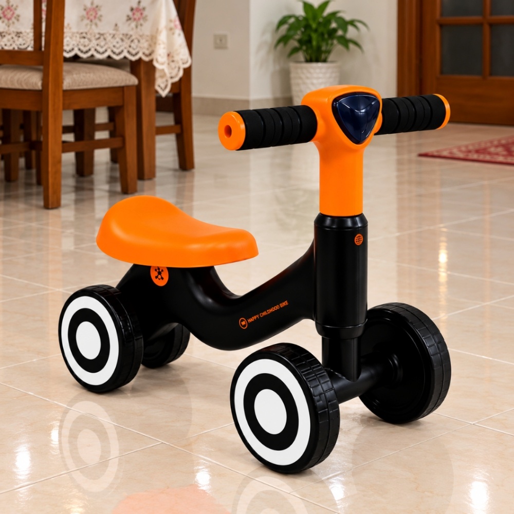 Premium Baby Balance Bike with Music & LED Light